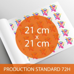 Impression DTF 21 x 21 cm -...