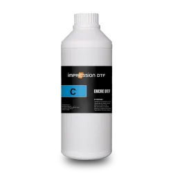Encre cyan DTF 1 L – Qualité premium | Impression DTF