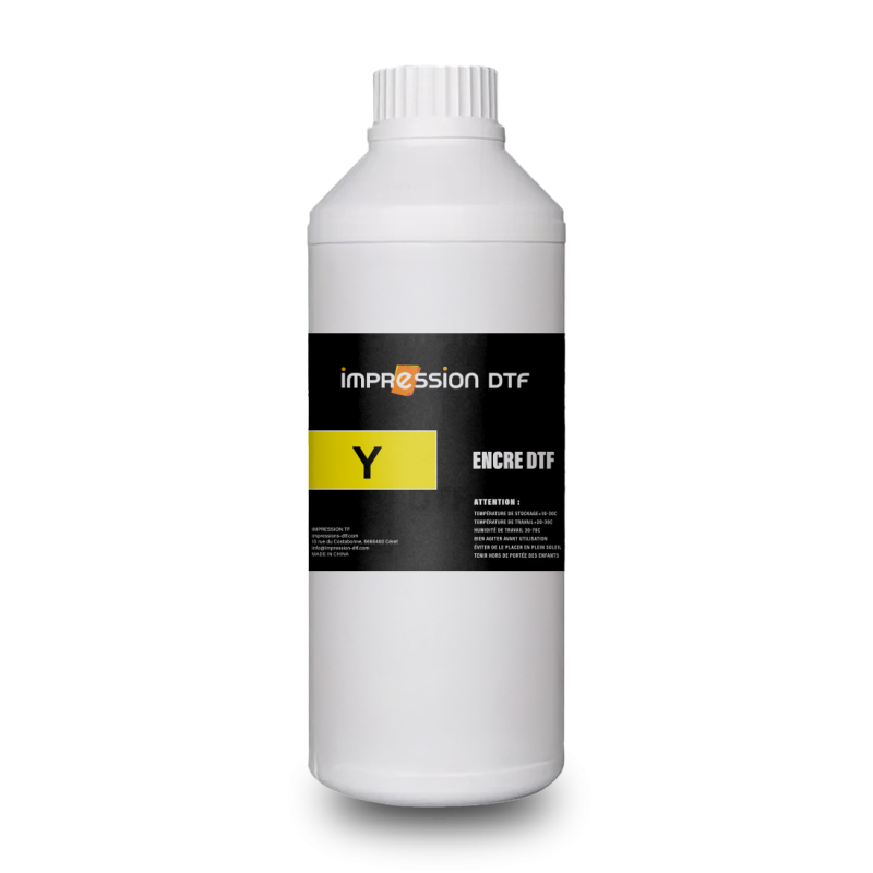 Encre Jaune DTF 1L - Qualité premium