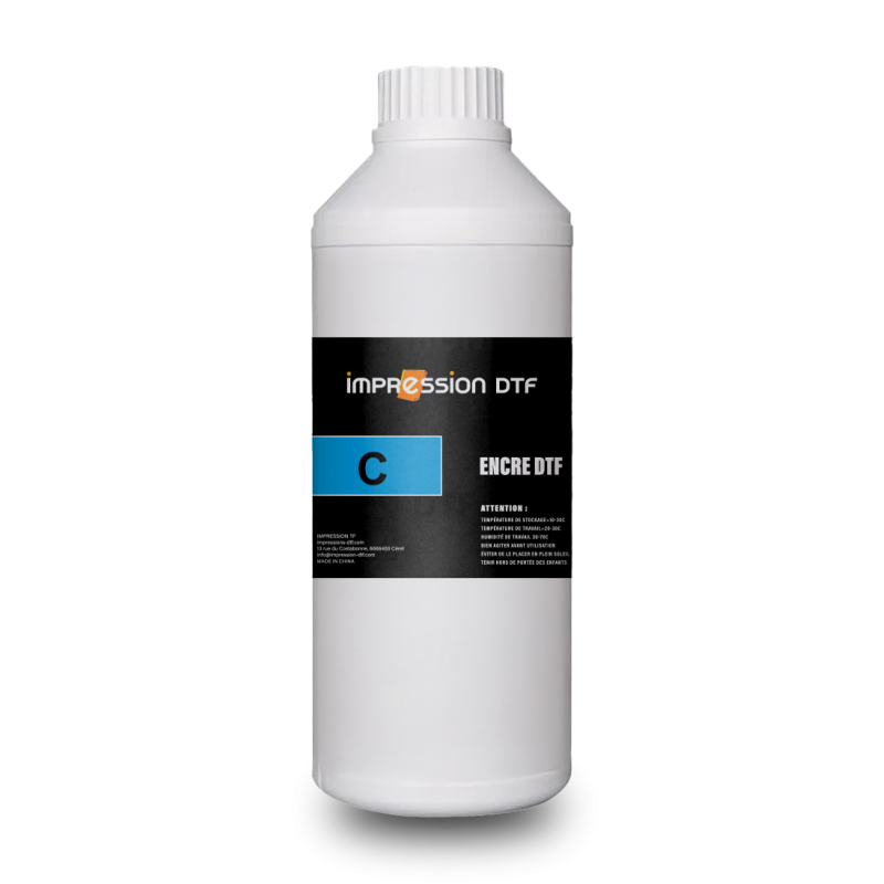 Encre Cyan DTF 1L - Qualité premium