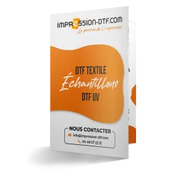 Échantillons Gratuits DTF Textile et UV | Testez la Qualité